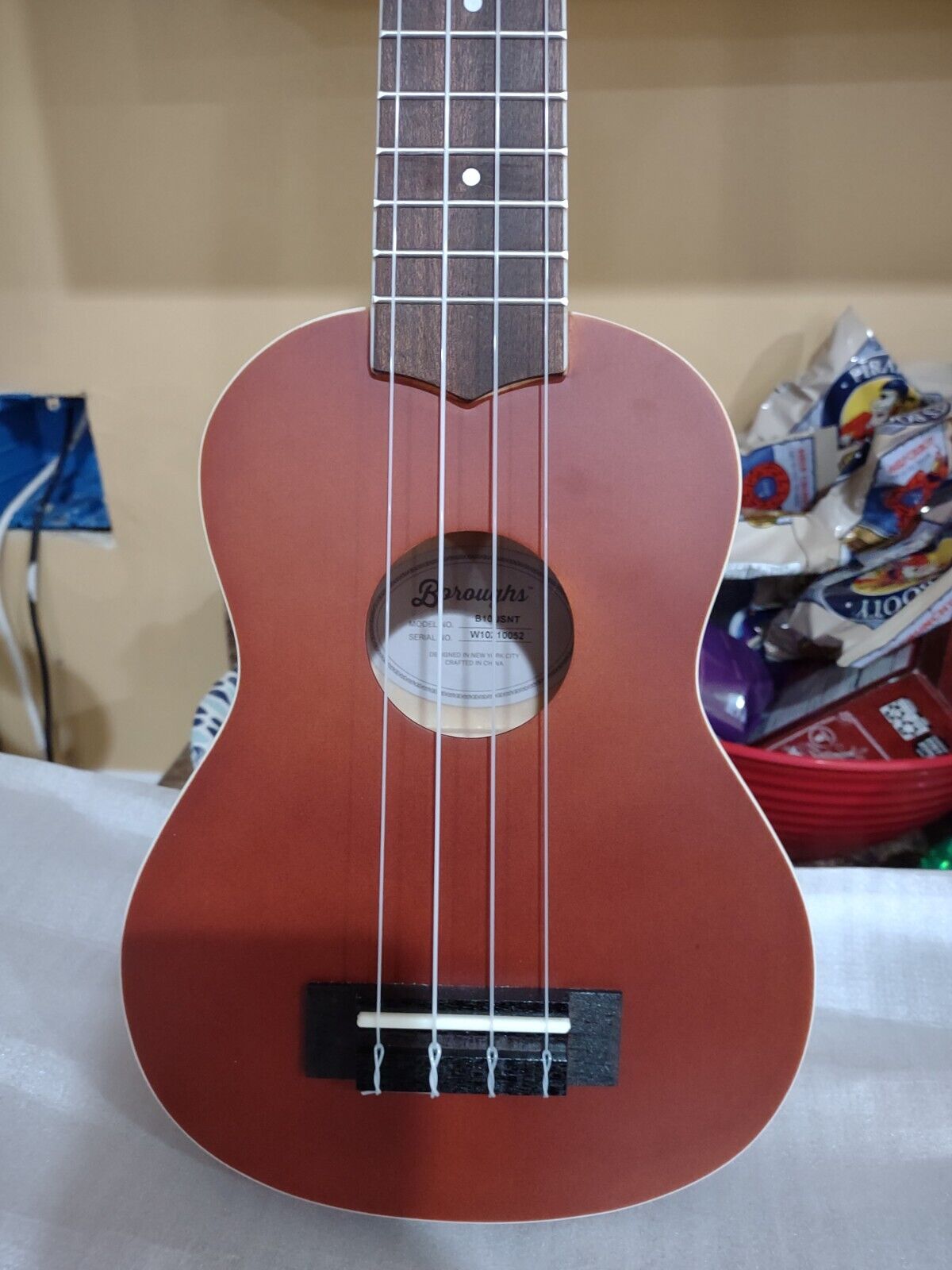 Brand New Boroughs B10USNT Soprano Ukulele + FREE shipping