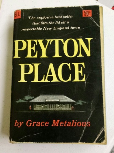 peyton place by grace metalious dell paperback 1957