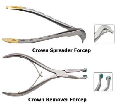 Dental Crown Spreader Surgical Crown Splitter Dental Double Ended Crown Remover - Foto 11