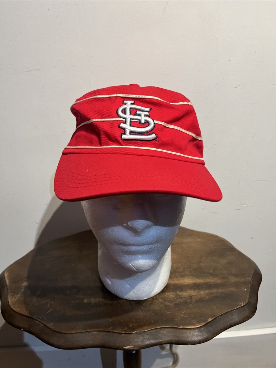 St. Louis Cardinals Pillbox Stripe Square Cap Hat Red SGA 2016 7/4