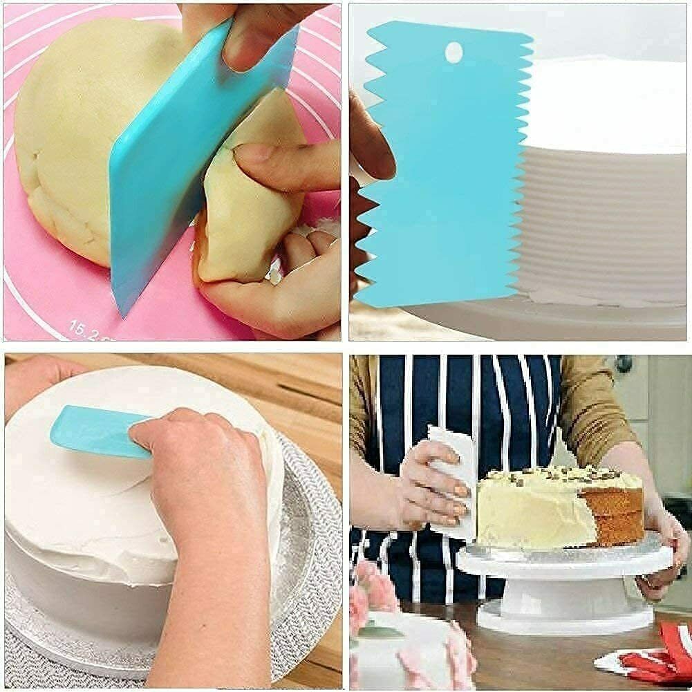 Cake Making Revolving Turn Table, 12 Piece Cake Decorating items eBay