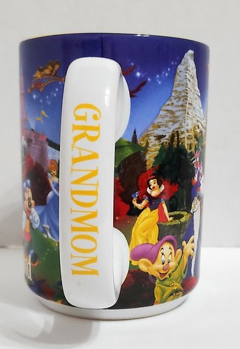 Disneyland Resort Parks Grandmom Coffee Mugs 16oz all characters Mickey princess - Picture 2 of 11