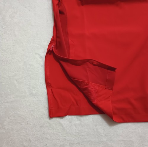 New Under Armour ¼ Zip Coach's Pullover Large Red Storm Tech Men's Squad - Picture 8 of 13