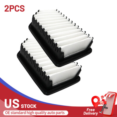 2×Engine Air Filter for Kia Soul 2012-2019 Rio Hyundai Accent Veloster 2012-2017