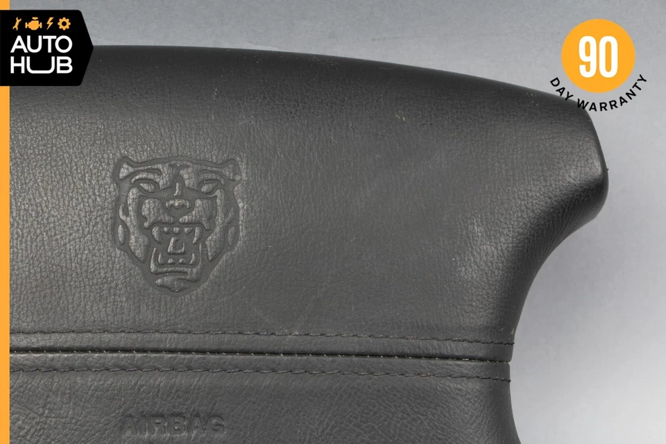 01-03 Jaguar XJ8 X308 Vanden Plas Volante Airbag Negro OEM Foto 2 de 4