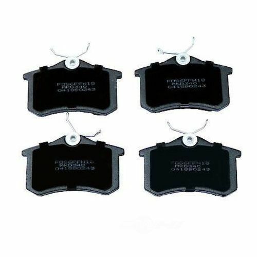 Disc Brake Pad SetStandard SemiMetallic Rear Brake Pads CARQUEST MKD340 for sale online eBay
