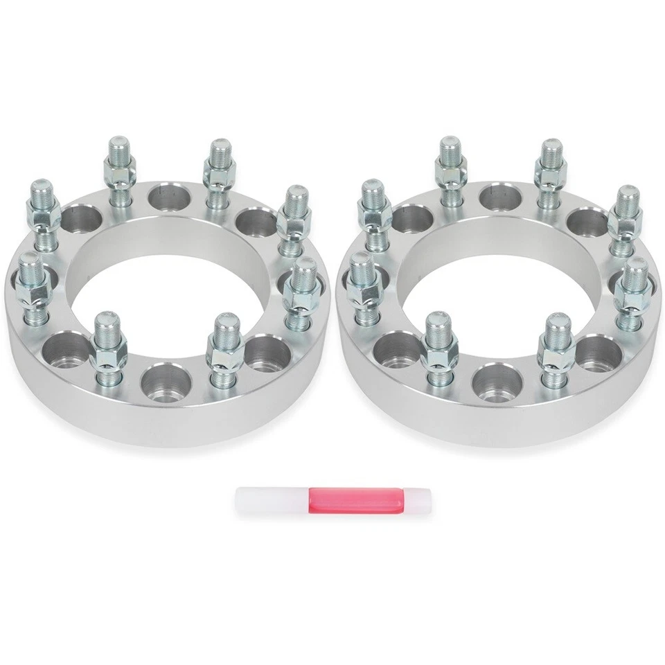 2Pcs 1.5" 8x6.5 to 8x170 Wheel Adapters 9/16" Studs For 1977-1986 Chevrolet C20 Foto 2 de 4
