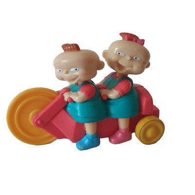 Rugrats Burger King Spielzeug Zwillinge Phil & Lil 1998 Vintage
