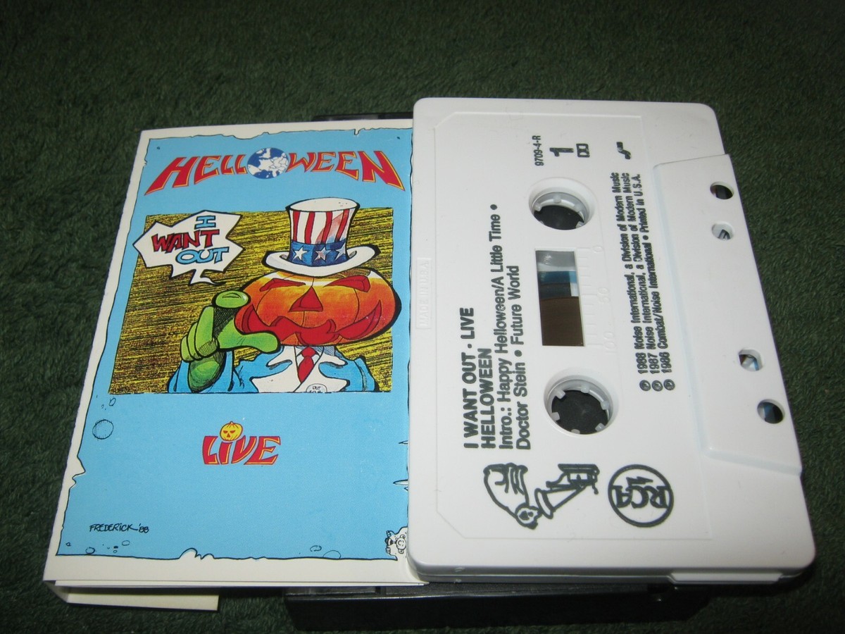 Helloween - I Want Out Live (cassette) | eBay