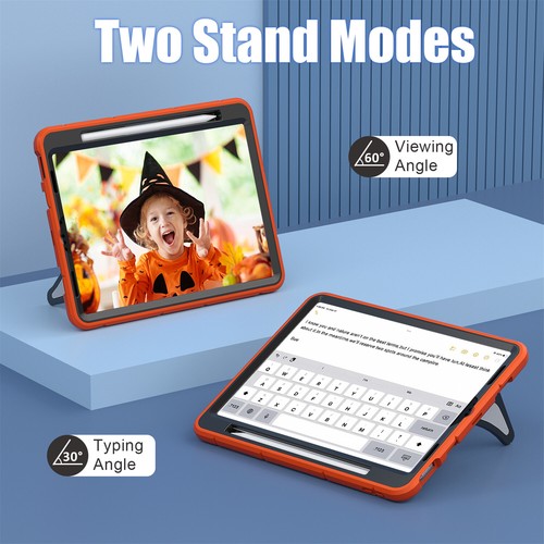 Kids Shockproof Stand Rugged Tough Case Cover For iPad A16 Air 11 inch M3 2025 - Picture 13 of 31