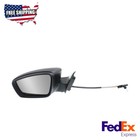Mirror Textured Black Driver Side Fits 2011-2018 Volkswagen Jetta