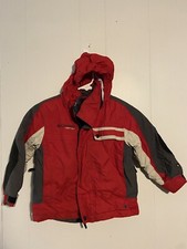 Columbia Boys Winter Jacket 4/5 Vertex Ski Red