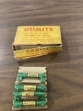 Vintage Ohmite z-1 R. F. Plate chokes  4 each and box