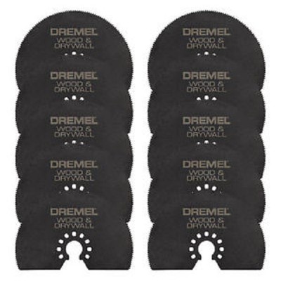  10 NEW DREMEL MULTI MAX MM450 3in WOOD & DRYALL CUTTING SAW BLADE NOS