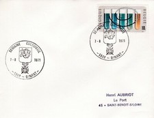 L15 -MARCOPHILIE - FRANCE - SEMAINE CULTURELLE - DINAN - 1971