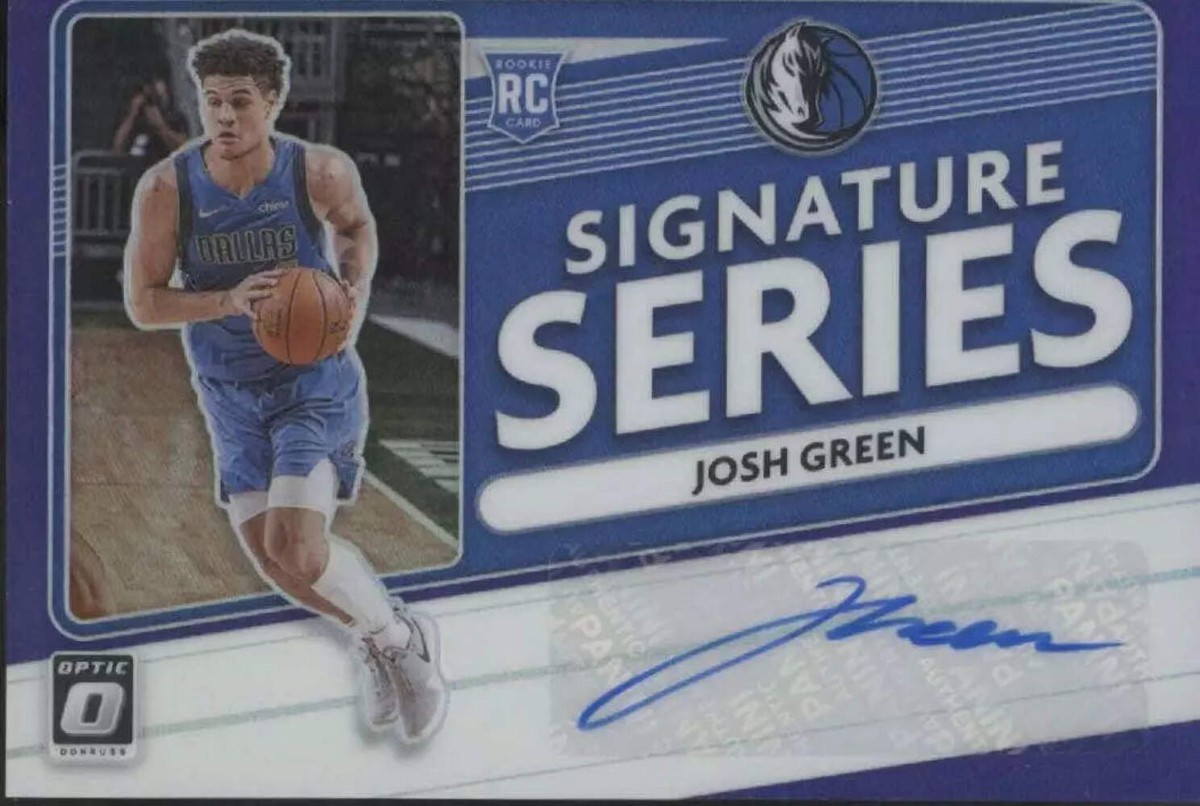 2020-21 Panini Donruss Optic - Signature Series Josh Green