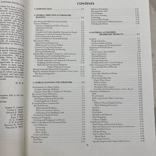 Formwork for Concrete Sixth Edition by MK Hurd 1995 ACI First Printing Hardcover - Bild 9 von 10