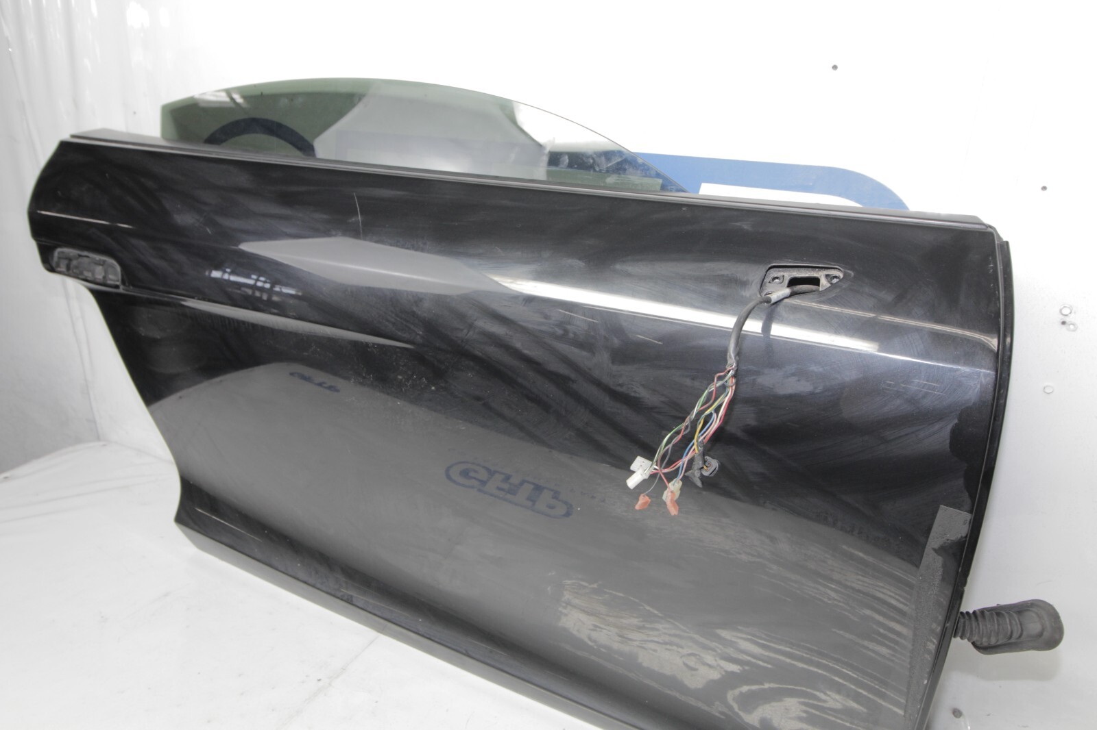 08-13 AUDI R8 OEM RH RIGHT HAND PASSENGER DOOR BLACK BARE W/ WINDOW FACTORY 09