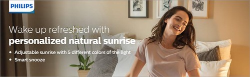 Philips Sunrise Simulator Wake-Up Light Alarm Clock Somneo Smart Sleep Connect - Picture 33 of 60