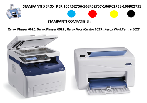 Compatibile Toner 106R02757 M per Xerox Phaser 6020,6022 ,WorkCentre 6025 ,6027 - Foto 3 di 3