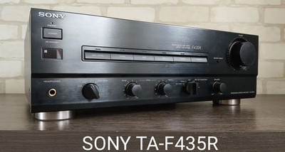 Sony TA-F435R Rare Vintage Stereo Integrated Amplifier Remote Serviced Warranty