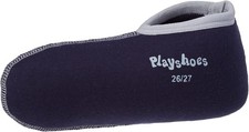 Playshoes Children's Boot Socks Boot Socks Ankle, Blue, 34/35
