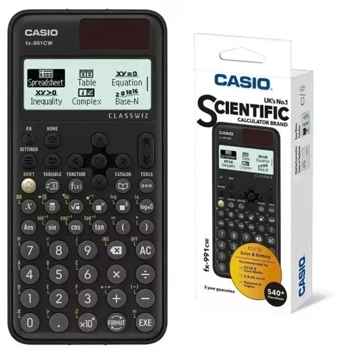 Casio FX-991CW+ Advanced Scientific Calculator UK version (Upgraded Fx-991cw)