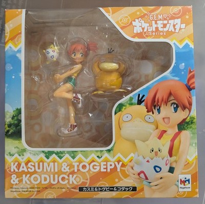 Pokemon Megahouse G.E.M Series Kasumi Misty Togepi Koduck Psyduck CIB