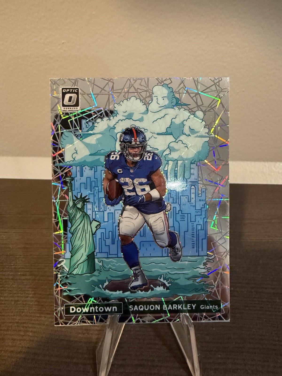 2021 Panini Donruss Optic - Downtown Saquon Barkley #DT-6