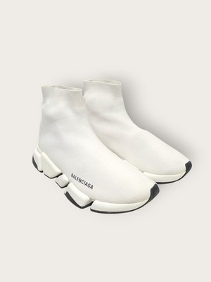 Balenciaga White Speed Runner Sneaker 148233061