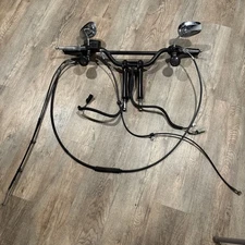 HARLEY DYNA STREET BOB LEFT RIGHT HANDLEBAR SWITCHES CONTROLS MX BARS RISERS