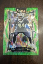 2024 Panini Select - Concourse Cameron Jordan #16 Neon Green Shock Prizm 221/599