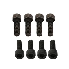 8PCS 8.8 Grade M6 20mm Full Threaded Hex Socket Drive Left Hand Thread Bolt