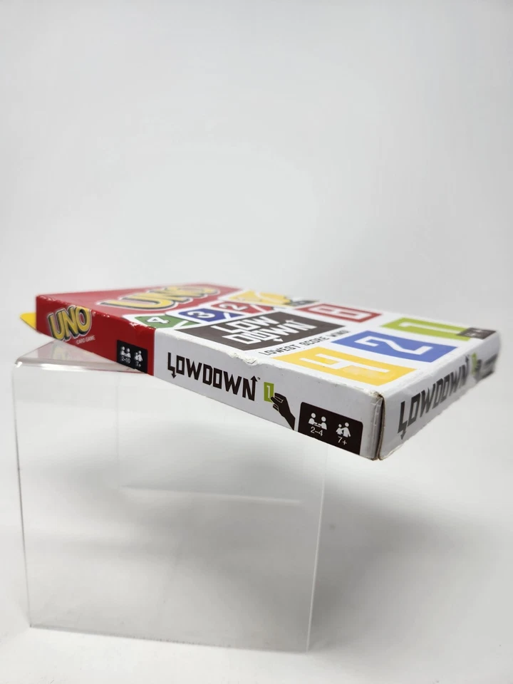 *Sealed Cards* Low Down and Uno Card Game Set Ages 7+  Players 2-10 2 Games box - Image 3 of 4