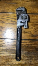 Pat. 1922 Rare Vintage 10" Keen Kutter Tools Adjustable Monkey Pipe Wrench Tool