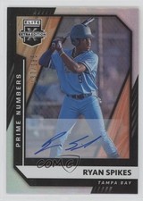 2021 Elite Extra Edition Prime Numbers A Signatures /185 Ryan Spikes Auto 19n6