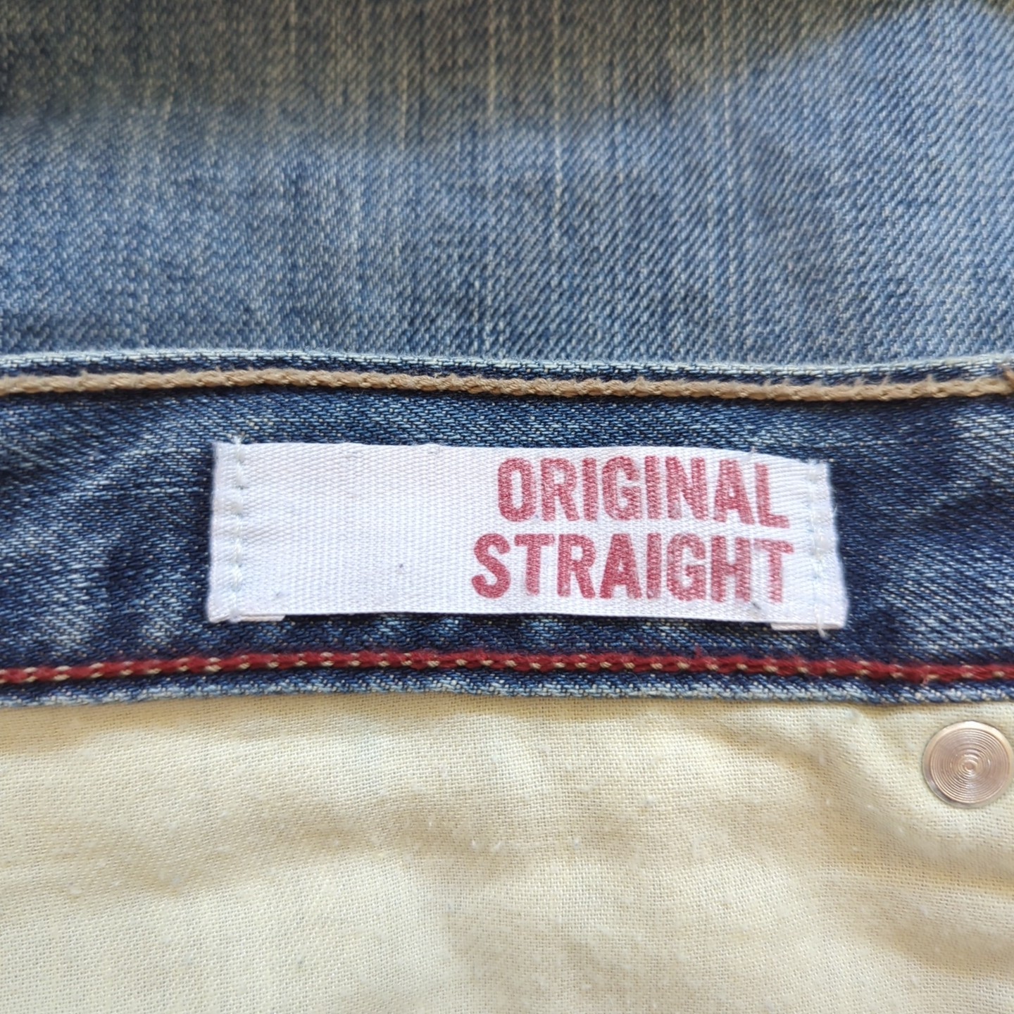 Arizona Jean Co Jeans Men 36x34 Original Straight Blue Medium Wash Denim Vintage