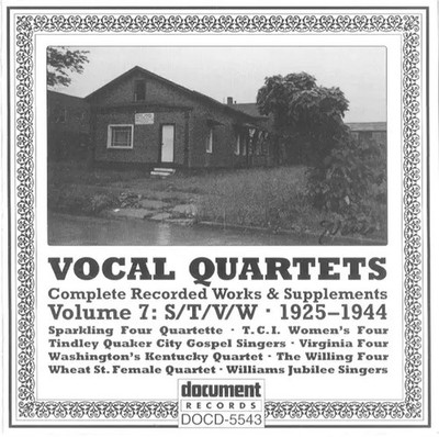 CD Sparkling Four Quartette / T. C. I. Womens Four a.o. Vocal Quartets Volume