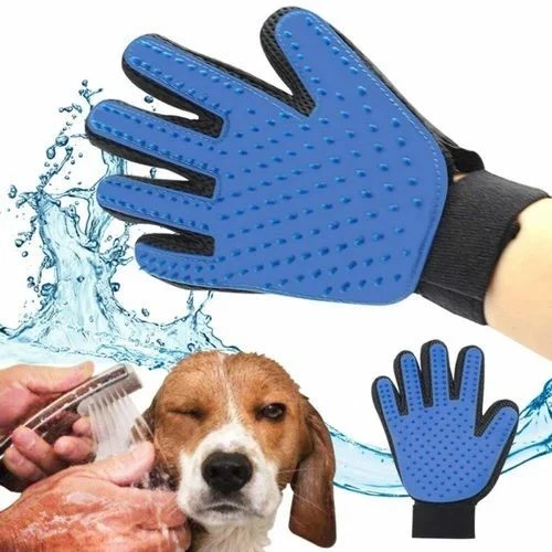 Pet Grooming Glove – Deshedding Brush Mitt for Cats & Dogs – Gentle Massage Tool - Image 4 of 4