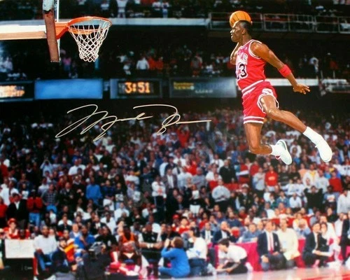 MICHAEL JORDAN 8.5X11 SIGNED PHOTO AUTOGRAPH NBA CHICAGO BULLS POSTER REPRINT