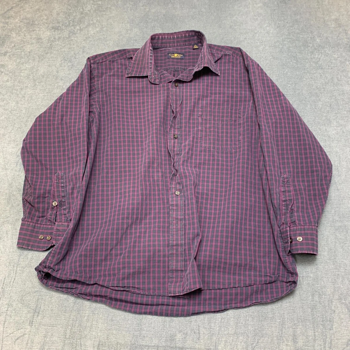 Club Room Regular Fit Dress Shirts for Men for sale | eBay