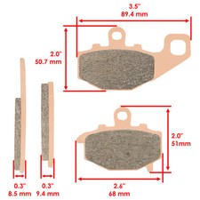 Motorcycle Brakes & Suspension Parts for 1993 Kawasaki Ninja ZX6