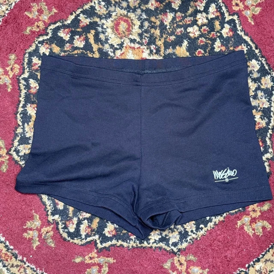 Pantalón Corto Mujer Mossimo Nylon Spandex Vintage Negro Mediano Foto 2 de 4