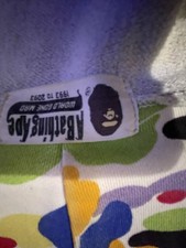 Multicolor Camflague Pattern, Bape Sweater,