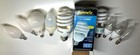 2 White Flourescent Light Bulbs + 7 Small Base Bulbs — photo 1