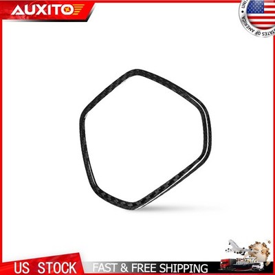 Carbon Fiber Look Steering Wheel Frame Trim For 2020-2025 Corvette C8 Stingray