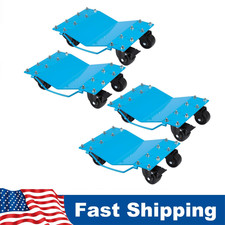 24pcs Car Dolly Wheel Tire Dolly Heavy Duty Skate Auto Repair Dolly 1500lb Ea