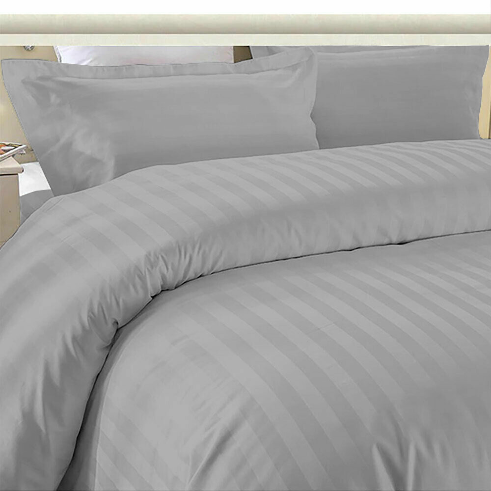 100% EGYPTIAN COTTON DUVET COVER SET QUILT BEDDING BED SETS DOUBLE KING ALL SIZE