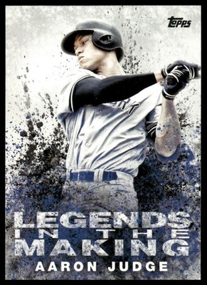 Aaron Judge 2018 Topps #LTM-AJ Legends in the Making (Series 1) New York Yankees