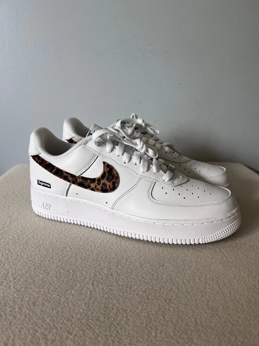 Supreme x Nike Air Force 1 GOODENOUGH - Size 10.5 - White - IM3483